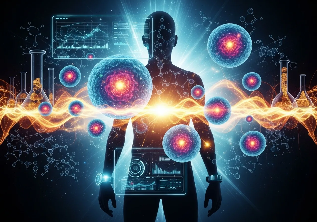 A personal biohacking transformation story centered on recovery with peptides.