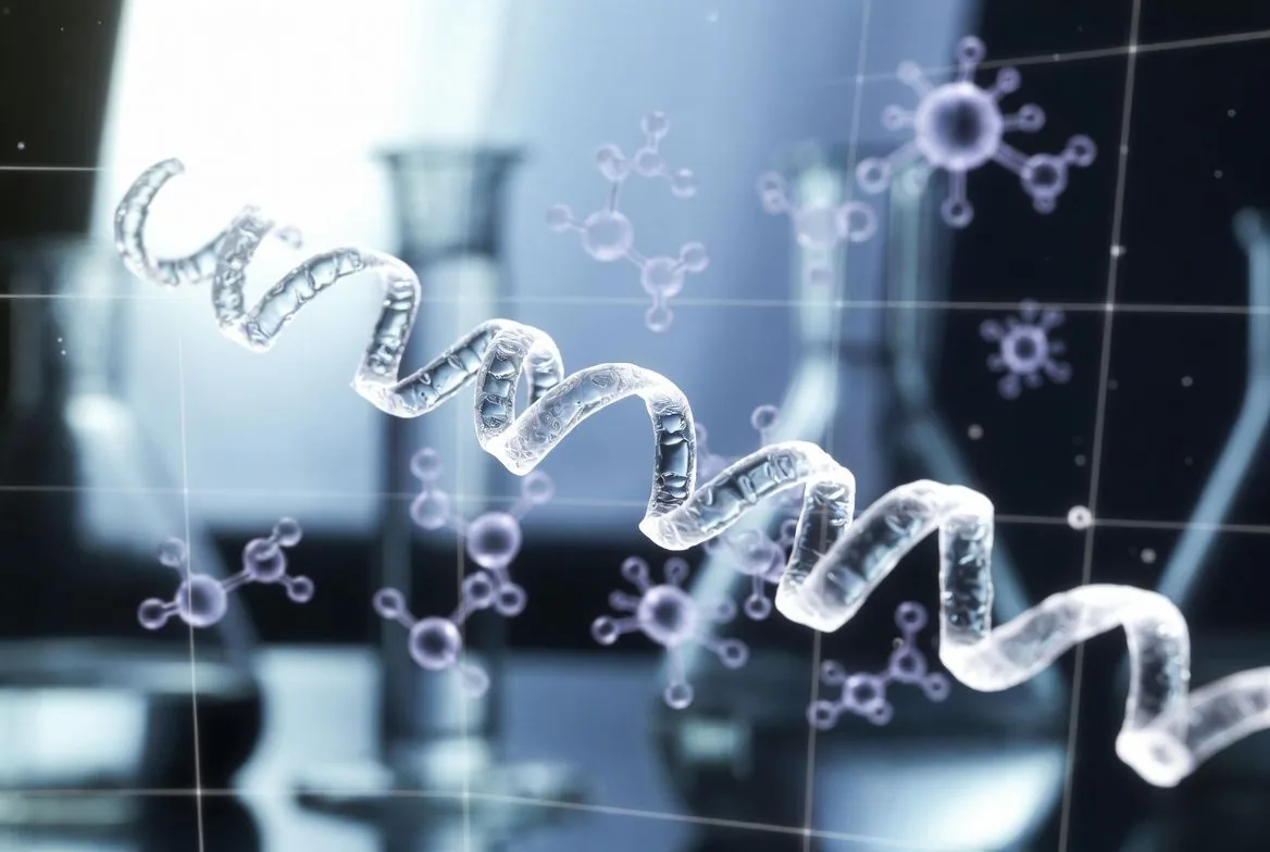 Molecular illustration of the KPV peptide and its anti-inflammatory activity